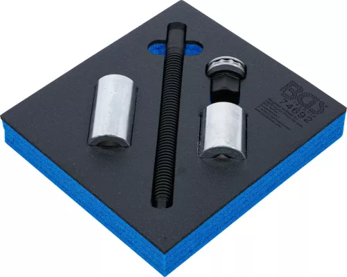 BGS technic Dízel injektor kihúzó készlet Ford 2,0 EcoBlue motorokhoz, 4 részes, műhelykocsi-betétben (BGS 74692)
