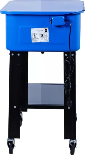 BGS technic Mobil alkatrészmosó berendezés 75 literes tartállyal, 4 kerékkel (BGS 74696)