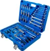 BGS technic Dugókulcs és szerszám készlet, hatszögletű | 6,3 mm (1/4")/10 mm (3/8") | 92 darabos (74701)
