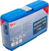 BGS technic Dugókulcs készlet átmenő racsnival, Gear Lock többprofilos fejekkel, 10–24 mm, 17 részes (BGS 74712)