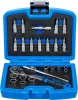 BGS technic Dugókulcs és Bit készlet | 6,3 mm (1/4") | 24 darabos (74713)