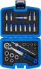BGS technic Dugókulcs és Bit készlet | 6,3 mm (1/4") | 24 darabos (74713)