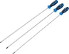 BGS technic Extra hosszú csavarhúzó készlet 450 mm-es pengével, lapos, PH2 és Torx T15, 3 részes (BGS 74738)