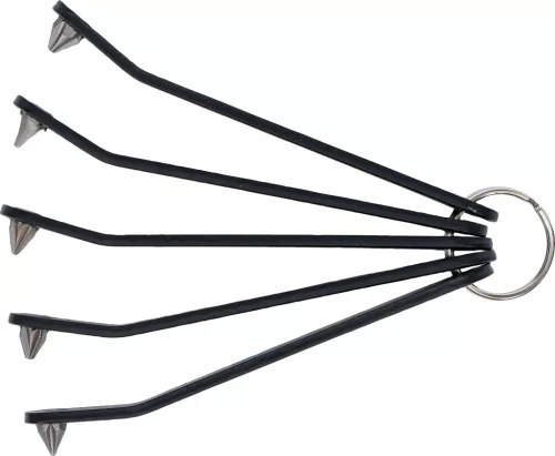 BGS technic Extra lapos csavarhúzó bit készlet szűk helyekhez, PH / PZ és lapos profilokkal, 5 részes (BGS 74769)