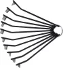 BGS technic Extra lapos csavarhúzó bit készlet szűk helyekhez, Torx, PZ, lapos és imbusz profilokkal, 10 részes (BGS 74770)
