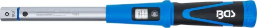 BGS technic Nyomatékkulcs cserélhető 9 × 12 mm betétfejekhez, 20–120 Nm, ±3% pontosság (BGS 7529)