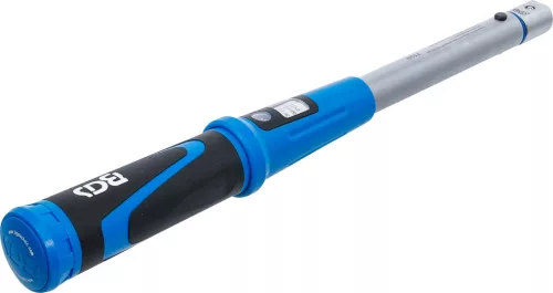 BGS technic Nyomatékkulcs cserélhető 9 × 12 mm betétfejekhez, 20–120 Nm, ±3% pontosság (BGS 7529)