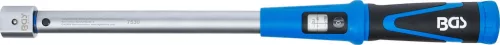 BGS technic Nyomatékkulcs cserélhető betétfejekhez, 40–210 Nm, 14 × 18 mm, ±3% (BGS 7530)