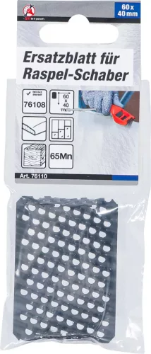 BGS DIY Cserepenge a 76108-es kézi gipszkarton gyaluhoz | 60 x 40 mm (76110)