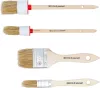 BGS DIY Lapos / gyűrűs ecsetkészlet | 4 darabos (76525)