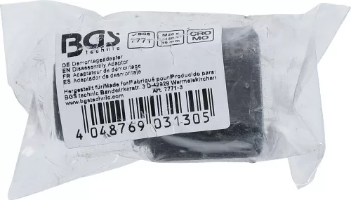 BGS technic Injektor kiszerelő adapter, M20xM20x49 mm (BGS 7771-3)