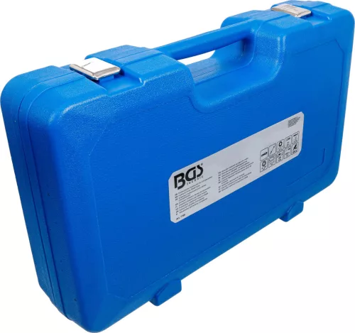 BGS technic Féltengely kinyomó és kerékagy lehúzó készlet hidraulikus orsóval, csúszókalapáccsal, 95–125 mm (BGS 7789)
