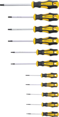 BGS DIY 11 részes biztonsági Torx (fúrt) csavarhúzó készlet (BGS 7845)