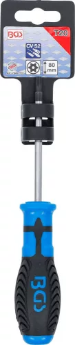 BGS technic Biztonsági Torx (fúrt) csavarhúzó, T20 (BGS 7849-T20)