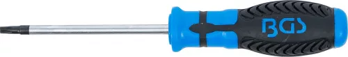 BGS technic Biztonsági Torx (fúrt) csavarhúzó, T27 (BGS 7849-T27)
