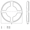 BGS technic Tartalék gumipárna | a BGS 7875-hez | kicsi (7875-2)