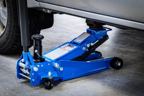 BGS technic Gurulós kocsiemelő | hidraulikus | 2 t / 3 t, speciális, extra emelési magasság ( 765 mm ) (7875)