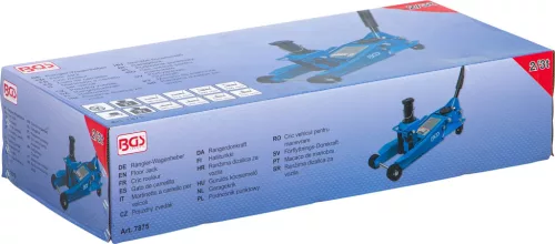 BGS technic Gurulós kocsiemelő | hidraulikus | 2 t / 3 t, speciális, extra emelési magasság ( 765 mm ) (7875)
