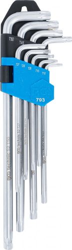 BGS technic 9 részes Torx kulcs készlet, T10-T50 (BGS 793)