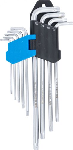 BGS technic 9 részes Torx kulcs készlet, T10-T50 (BGS 793)