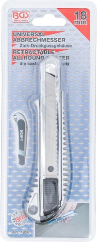 BGS technic Törhető pengés kés 18mm-es (BGS 7958)