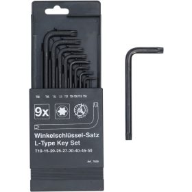 BGS DIY 9 részes Torx kulcs készlet, T10-T50 (BGS 7959)