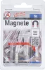 BGS DIY Mágneskészlet | extra erős | Ø 8 mm | 6 darabos (BGS 79907)