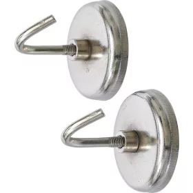   BGS DIY Kampó készlet | kerek, mágneses talp | Ø 34 mm | 2 darabos (BGS 79913)