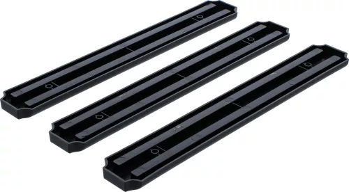 BGS Mágneses tartóléc készlet szerszámokhoz és konyhai eszközökhöz, késekhez, 330 mm, 3 részes (BGS 79923)