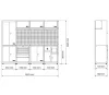 BGS technic Fali egységrendszer | Kombi | Fa | 4 modul (80120)