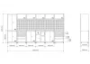 BGS technic Fali egységrendszer | Kompakt | Fa | 6 modul (80130)