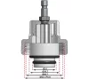 BGS technic #10 adapter: BMW (E46,E36,E34,E39,E38,E32,E90), a BGS 8027 / BGS 8098 radiátor nyomásellenőrző készlethez (BGS 8027-10)