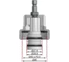 BGS technic #16 adapter: Mercedes A-Class, a BGS 8027 / BGS 8098 radiátor nyomásellenőrző készlethez (BGS 8027-16)