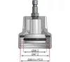 BGS technic #18 adapter: VW Sharan 1.8T / 2.8, a BGS 8027 / BGS 8098 radiátor nyomásellenőrző készlethez (BGS 8027-18)