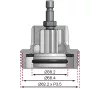 BGS technic #9 adapter: Audi, BMW345, VW Passat, Porsche Cayenne, a BGS 8027 / BGS 8098 radiátor nyomásellenőrző készlethez (BGS 8027-9)