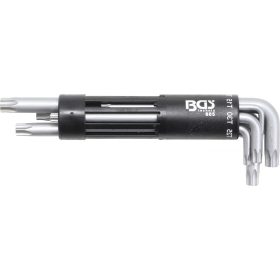   BGS technic 8 részes Torx kulcs készlet, fúrt, extra hosszú, T10-T50 (BGS 805)