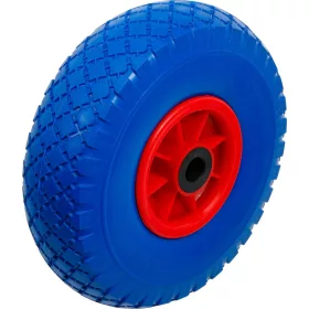   BGS Defekttűrő PU kerék molnárkocsihoz és kézikocsihoz, 260 mm, 100 kg, Ø20 mm tengelyfurat (BGS 80651)