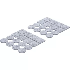   BGS DIY Filc alátét készlet | szürke-melírozott | 32 darabos (80704)