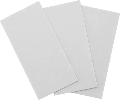 BGS DIY Filc alátét készlet | szögletes | fehér | 100 x 200 mm | 3 darabos (BGS 80711)