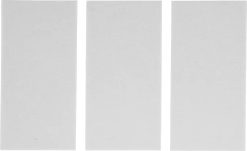 BGS DIY Filc alátét készlet | szögletes | fehér | 100 x 200 mm | 3 darabos (BGS 80711)