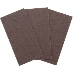   BGS DIY Filc alátét készlet | szögletes | barna | 100 x 200 mm | 3 darabos (BGS 80713)