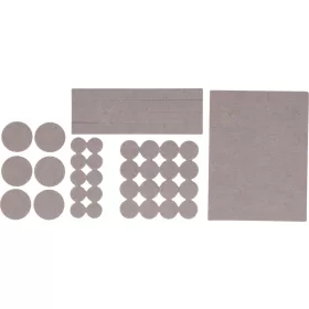 BGS DIY Filc alátét | bézs | 38 darabos (BGS 80715)
