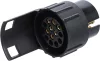 BGS DIY Utánfutó dugó átalakító adapter 7-ről 13 polusúra (BGS 80753)