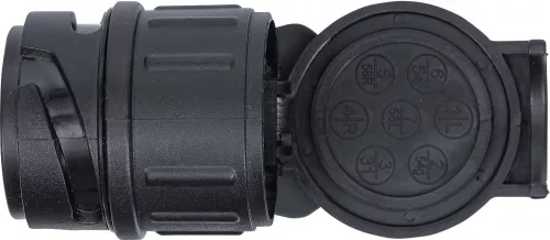 BGS DIY Utánfutó dugó átalakító adapter 13-ról 7 polusúra (BGS 80754)