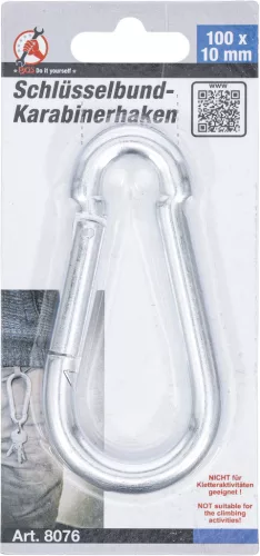 BGS DIY Karabíner | 100 x 10 mm (BGS 8076)