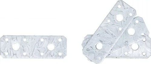 BGS DIY Laposvas konzol, 100 x 35 x 2.5 mm, 4 db (BGS 80784)
