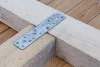 BGS DIY lapos összekötő konzol készlet, 180 x 40 x 2 mm, 6 darabos (BGS 80791)