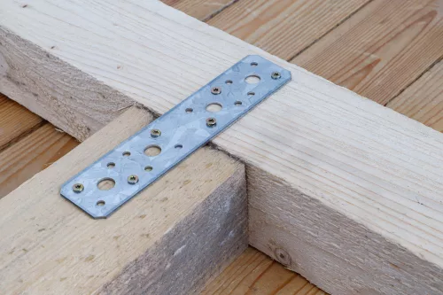 BGS DIY lapos összekötő konzol készlet, 180 x 40 x 2 mm, 6 darabos (BGS 80791)