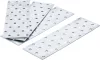BGS DIY acél perforált lemez készlet, 200 x 60 x 2 mm, 4 darabos (BGS 80795)