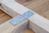 BGS DIY acél perforált lemez készlet, 200 x 60 x 2 mm, 4 darabos (BGS 80795)